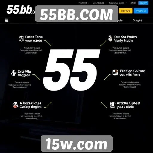 Análise das funcionalidades do site 55BB.COM